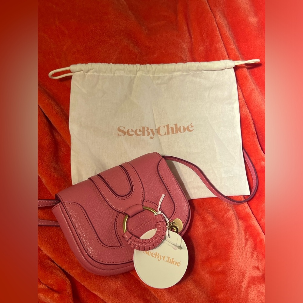 See by Chloe Mini Sacs in Pushy Pink cossbody bag